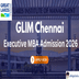 Great Lakes Chennai Executive MBA 2026 Admission Ongoing; Apply Online by October 31
